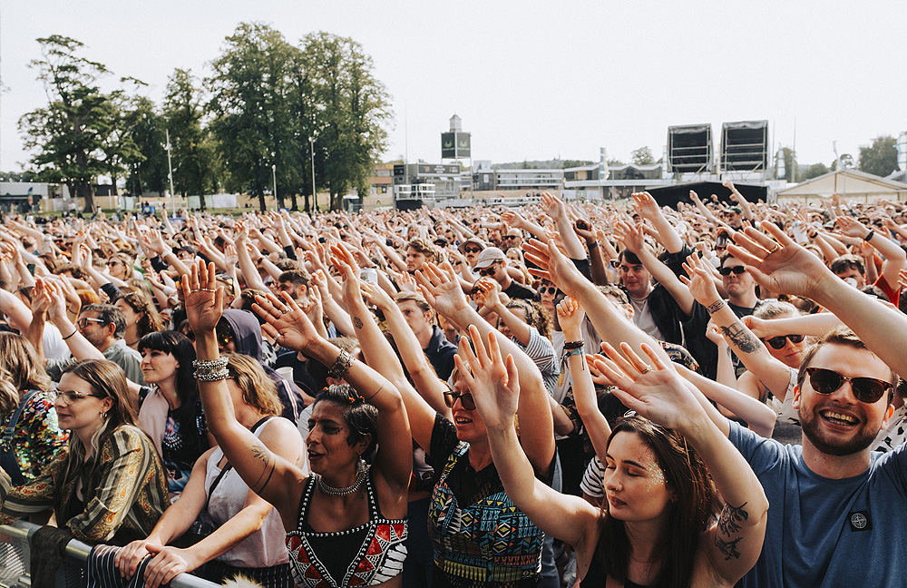 Little Simz Crowd