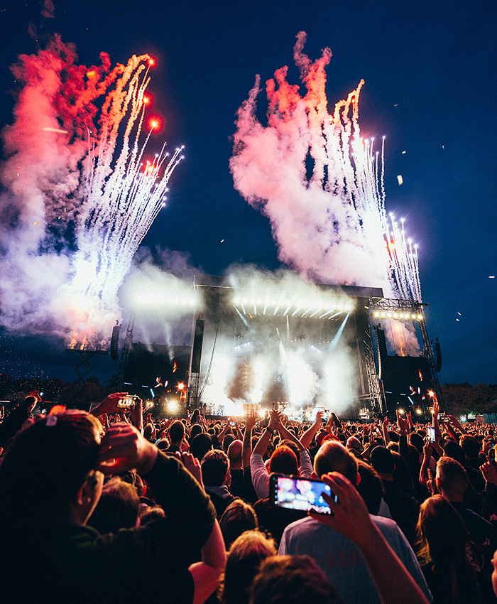 Green Day Crowd Bellahouston Park